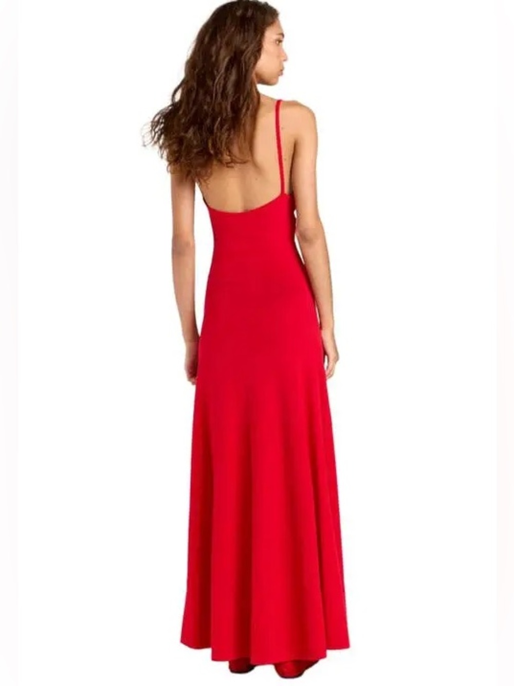 ROMY Pepi Knit Dress Gown in cherry red, like new - Picture 2 of 10